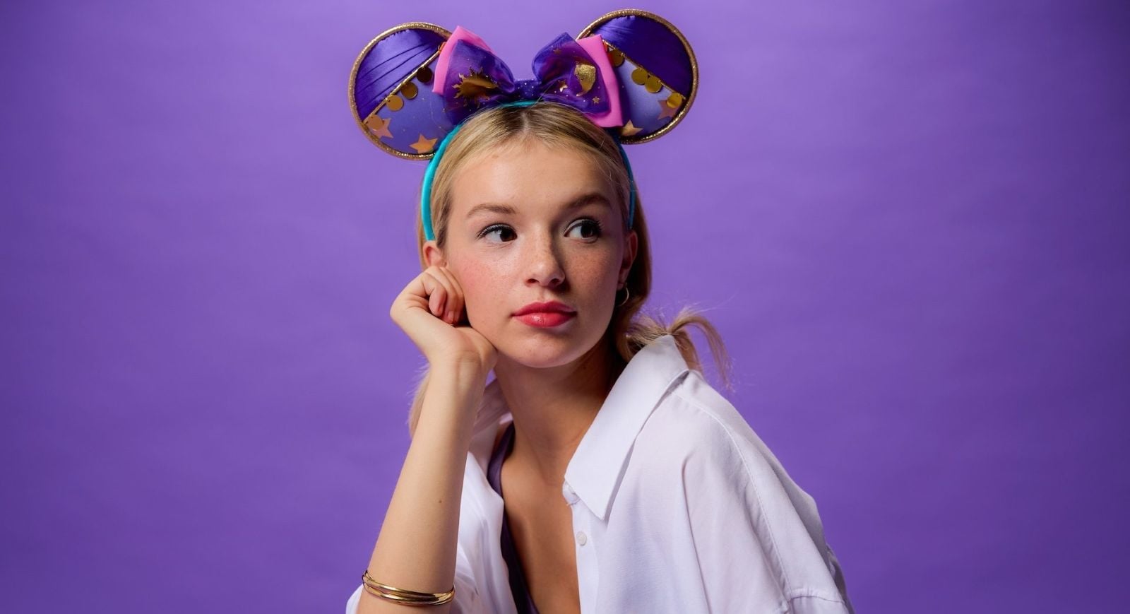 Esmeralda inspired ear headband