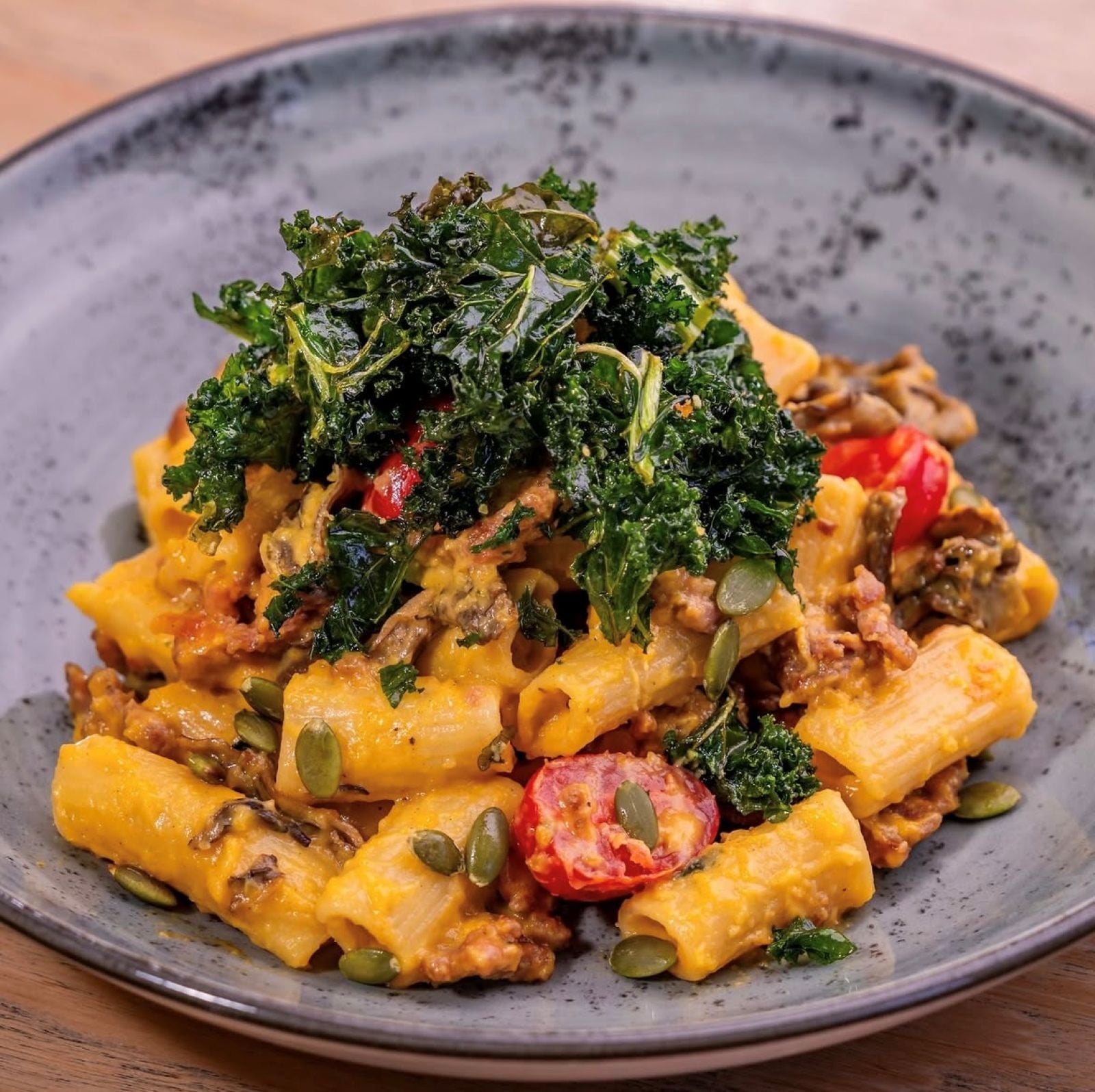 Fall Pasta dish at Magic Key Terrace