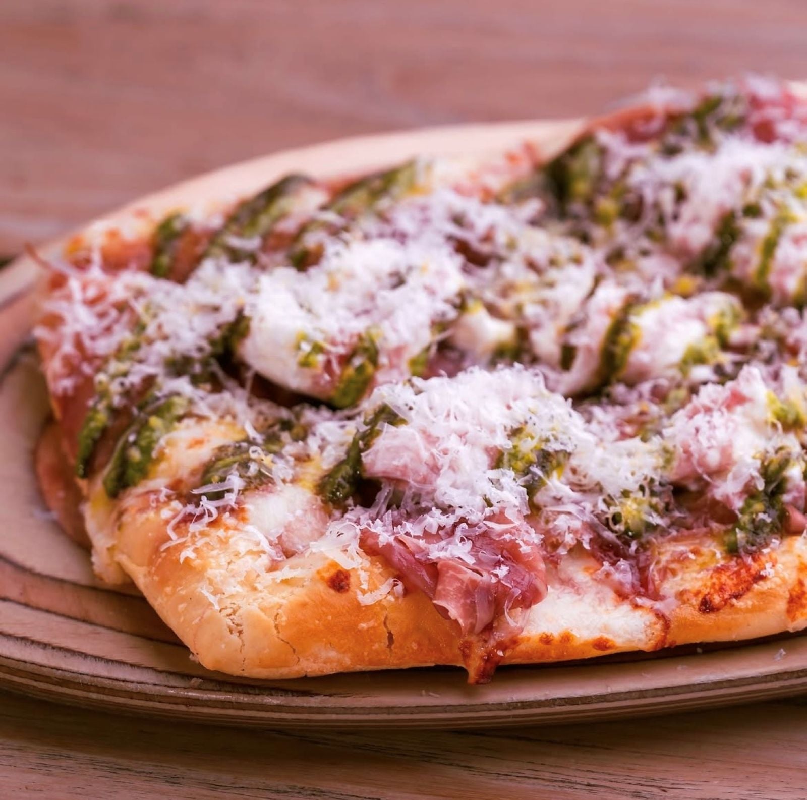 Focaccia Pizza at Magic Key Terrace