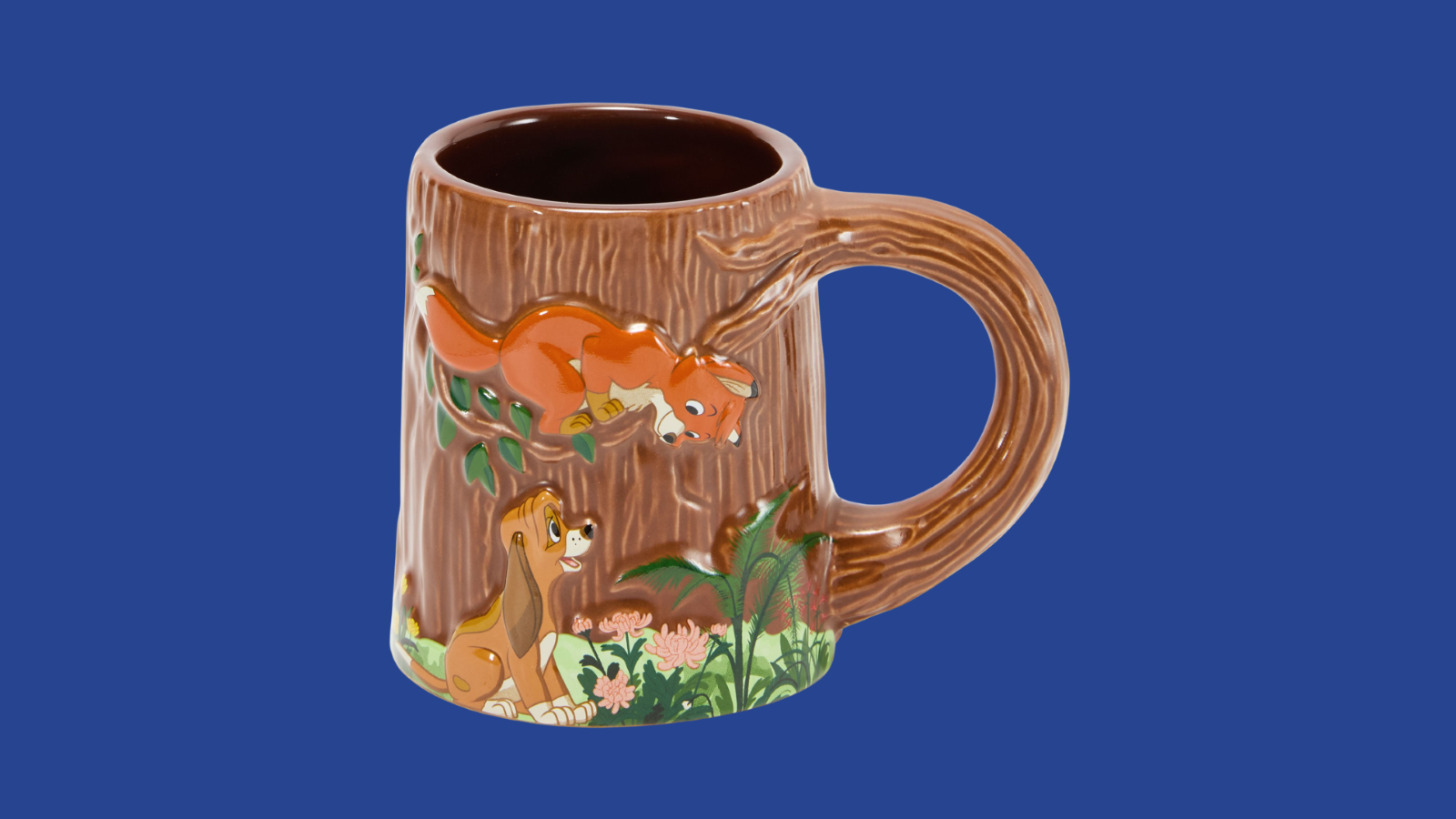 Woodland mug inspired by Fox and the Hound