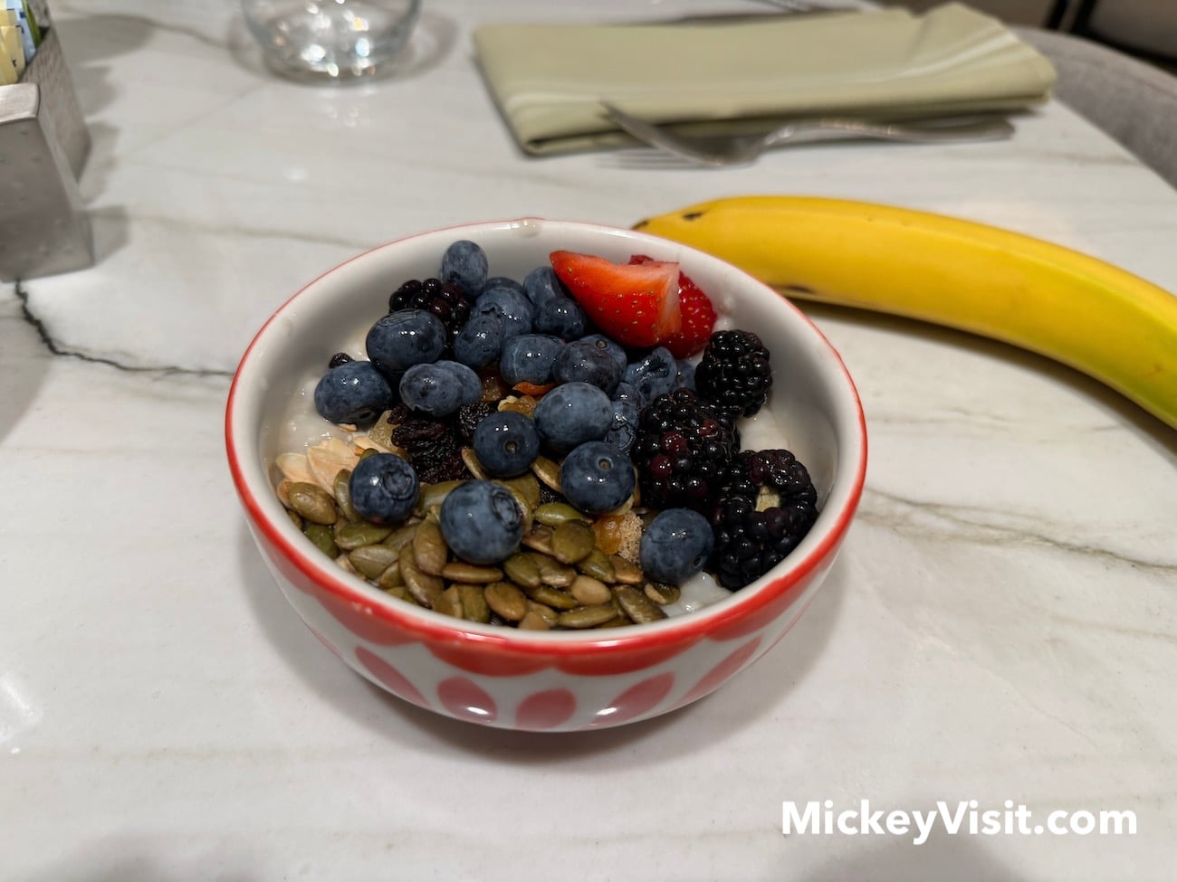 hilton anaheim oatmeal