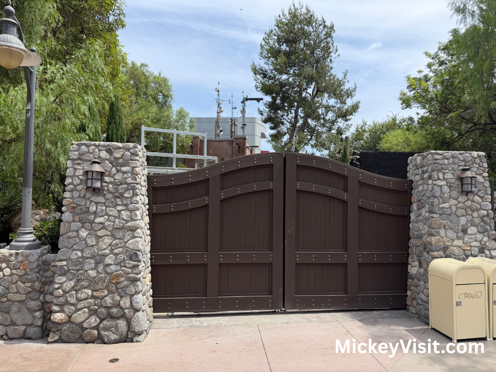 Construction by Grizzly Peak at Disney California Adventure
