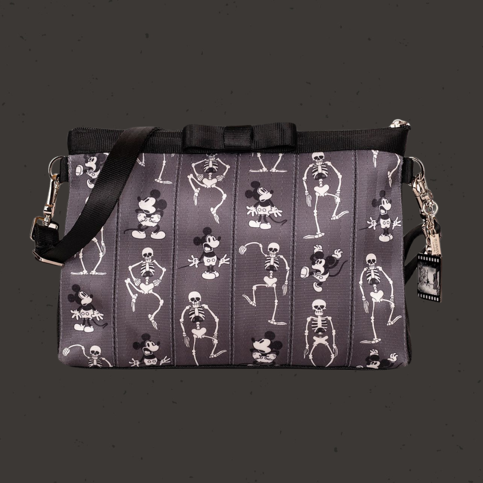 Skeleton Dance inspired clutch