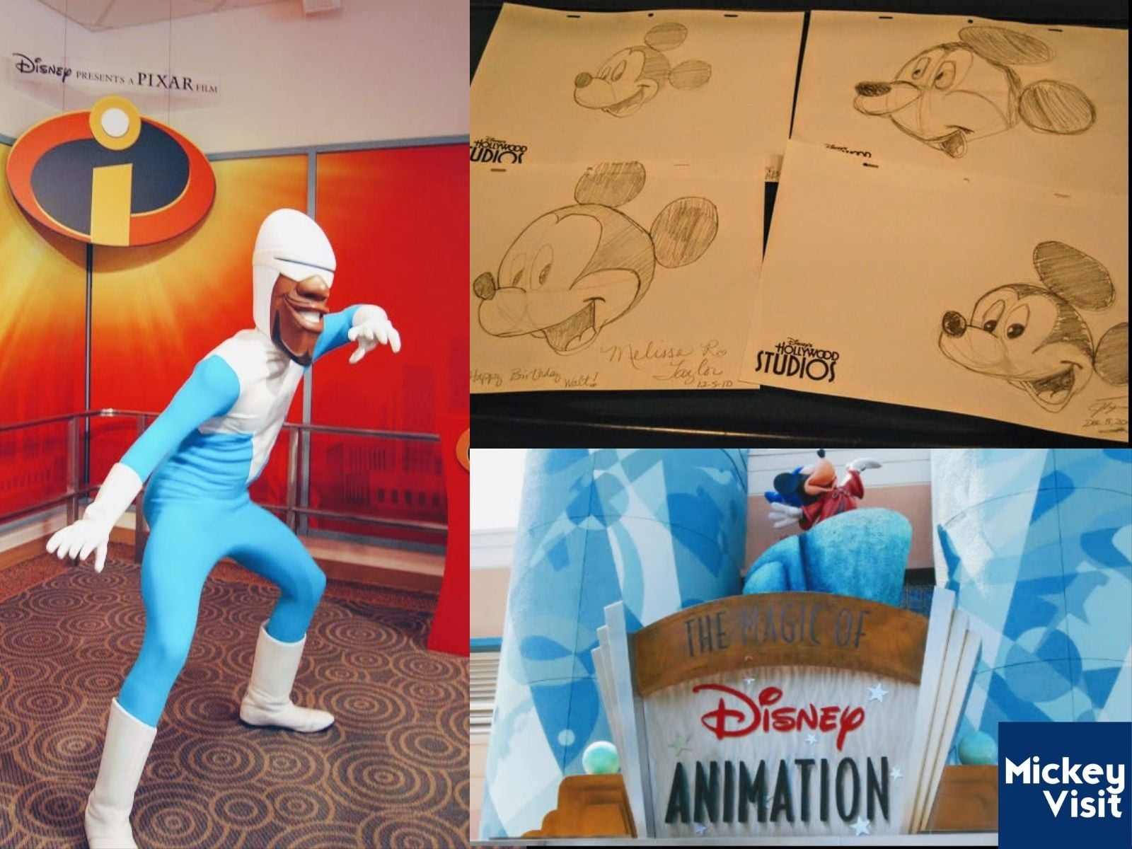Frozone character, Mickey Mouse drawings