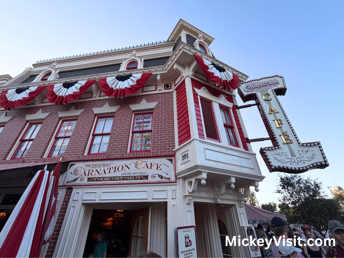 Carnation Cafe Disneyland