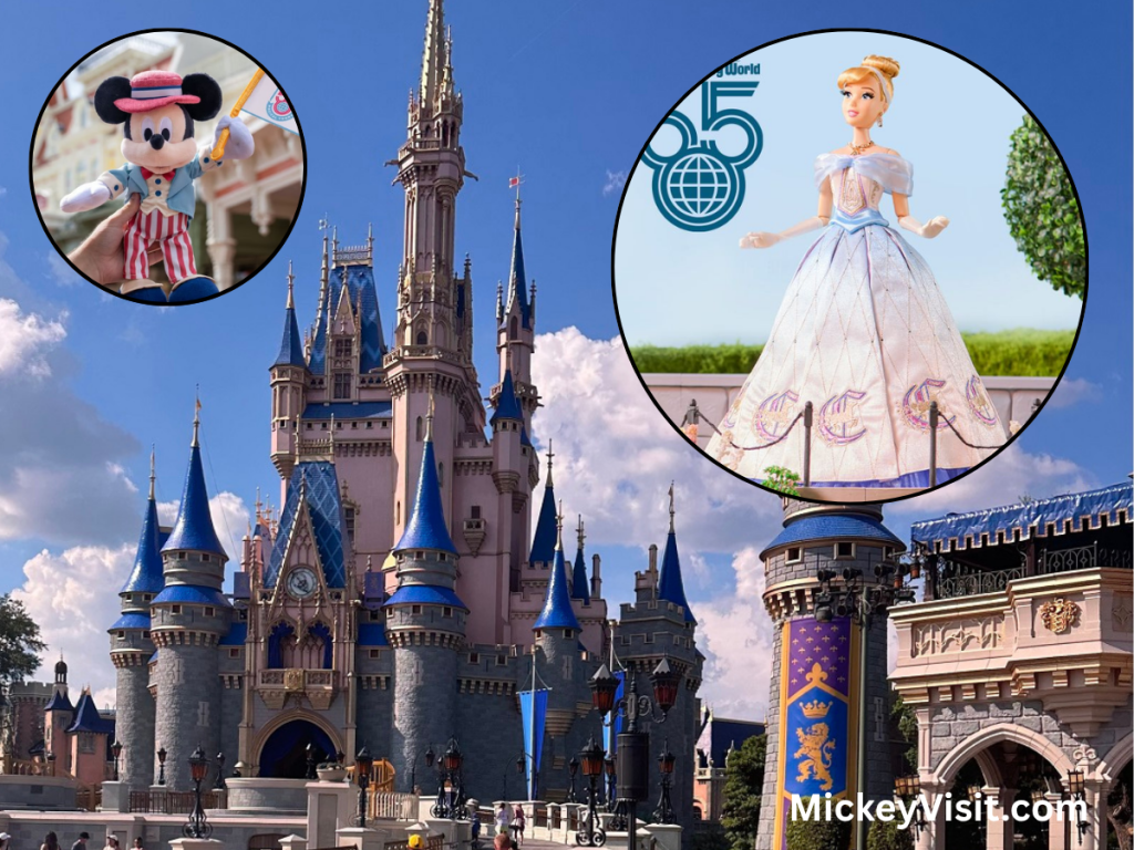 Disney World Reveals First Look at New 55th Anniversary Merchandise