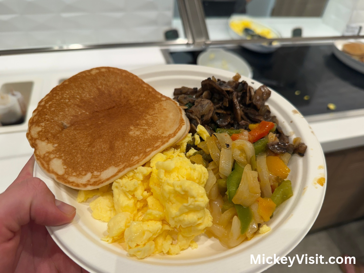 Breakfast buffet