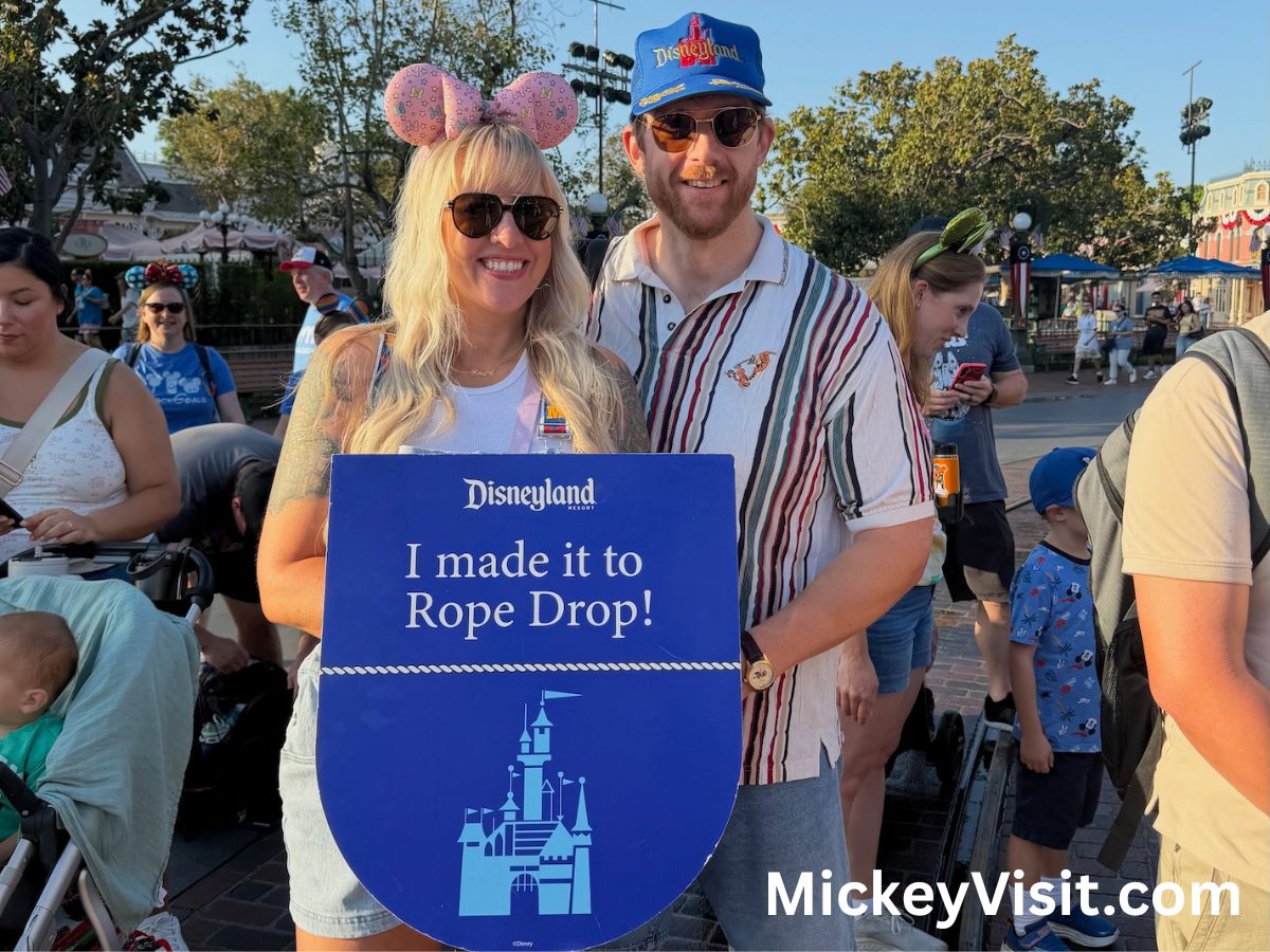 Disneyland Rope Drop
