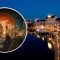 BoardWalk waterfront promenade and art of live band at lounge