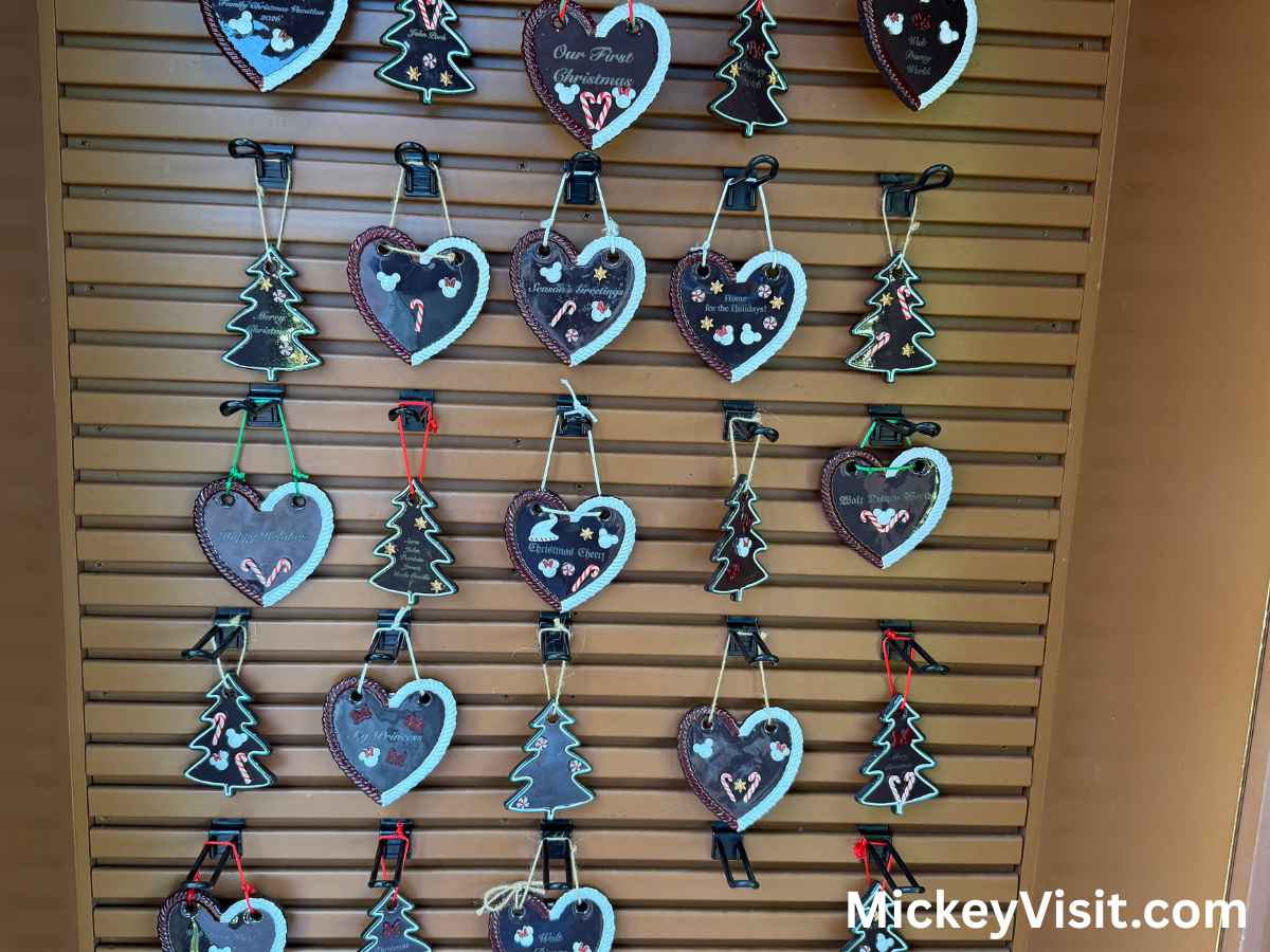 Mickey ornaments gingerbread