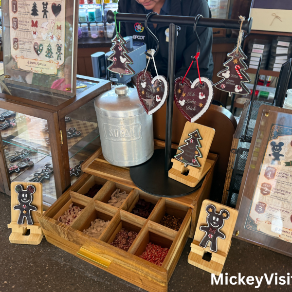 EPCOT gingerbread ornaments