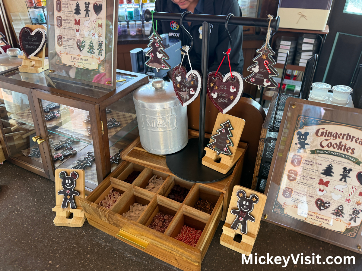 EPCOT gingerbread ornaments