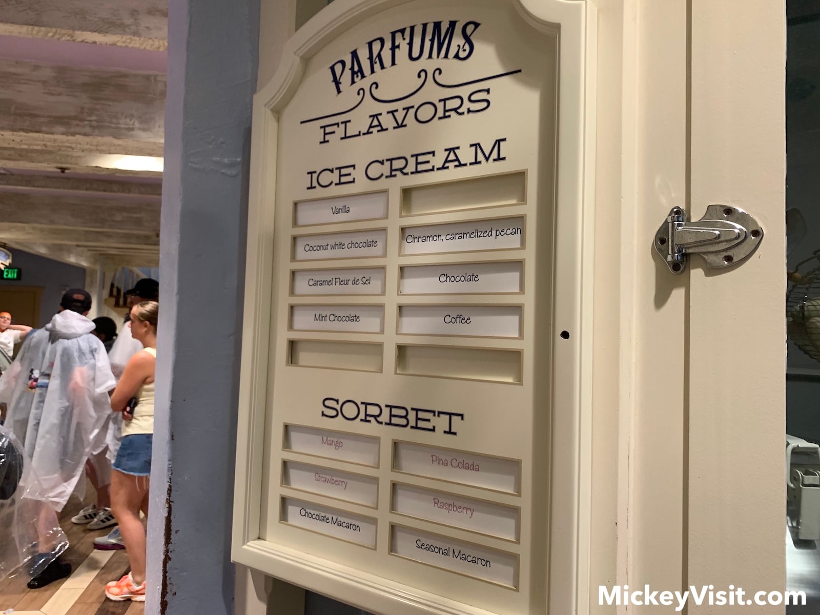 Ice cream flavors
