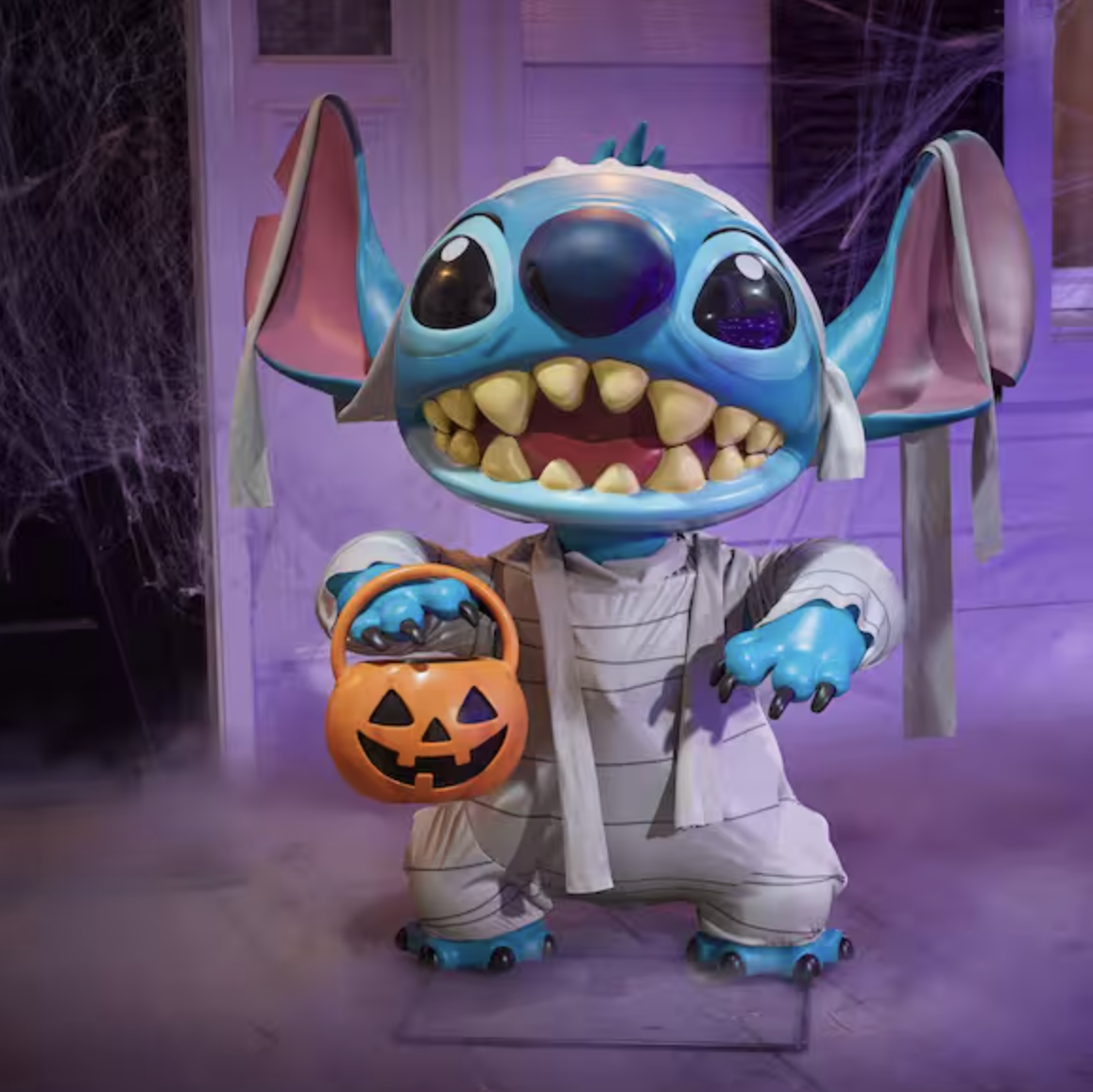 Stitch in mummy wrappings