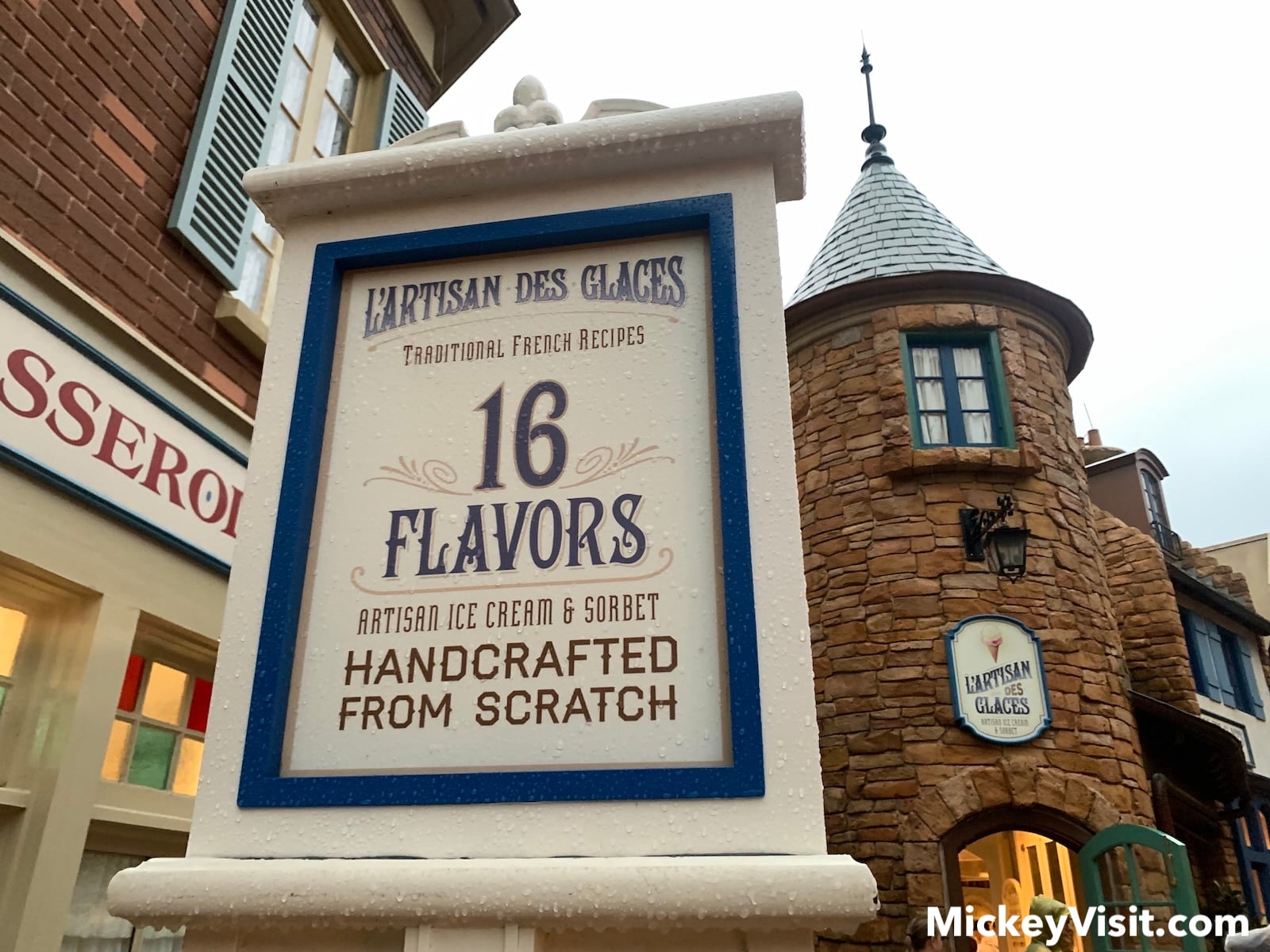 Ice cream sign