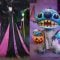 Maleficent and Stitch Halloween figures