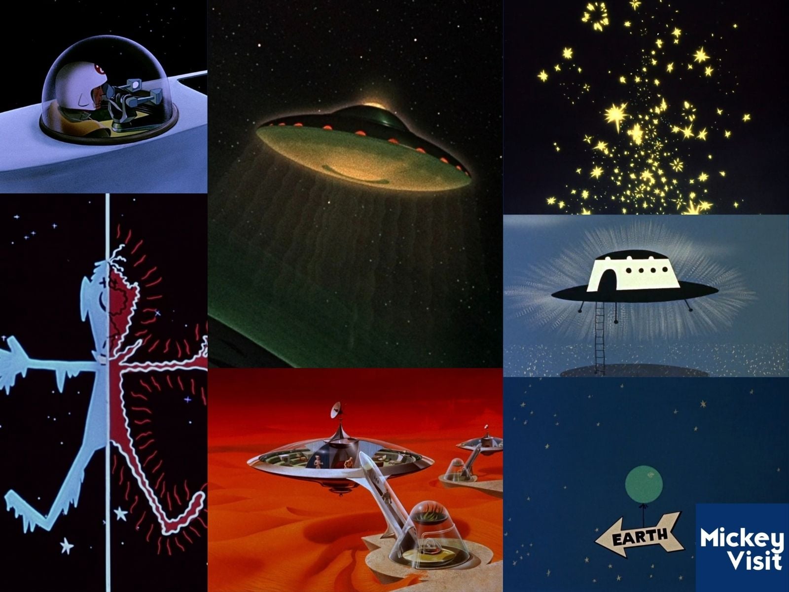 Imaginative images of space