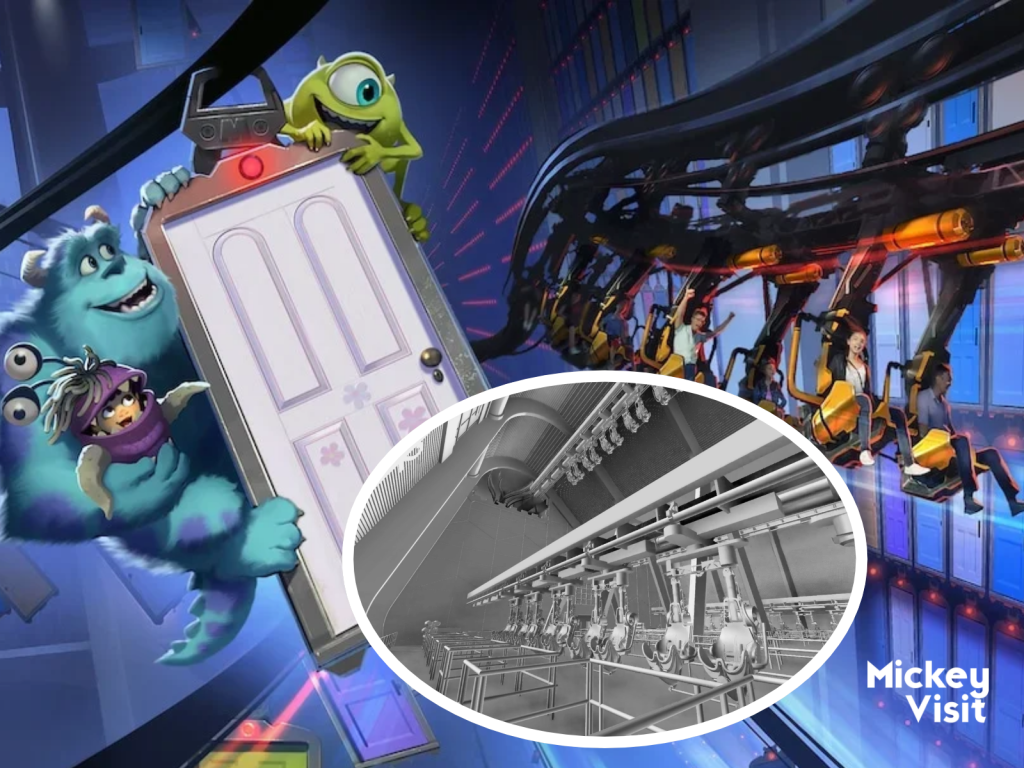 Disney Reveals More of Amazing New Monsters Inc Land With Door Roller Coaster