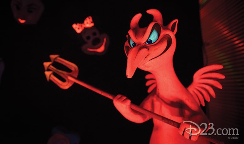 Mr Toad Wild Ride demon