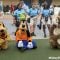 Pluto, Goofy, and Chip characters