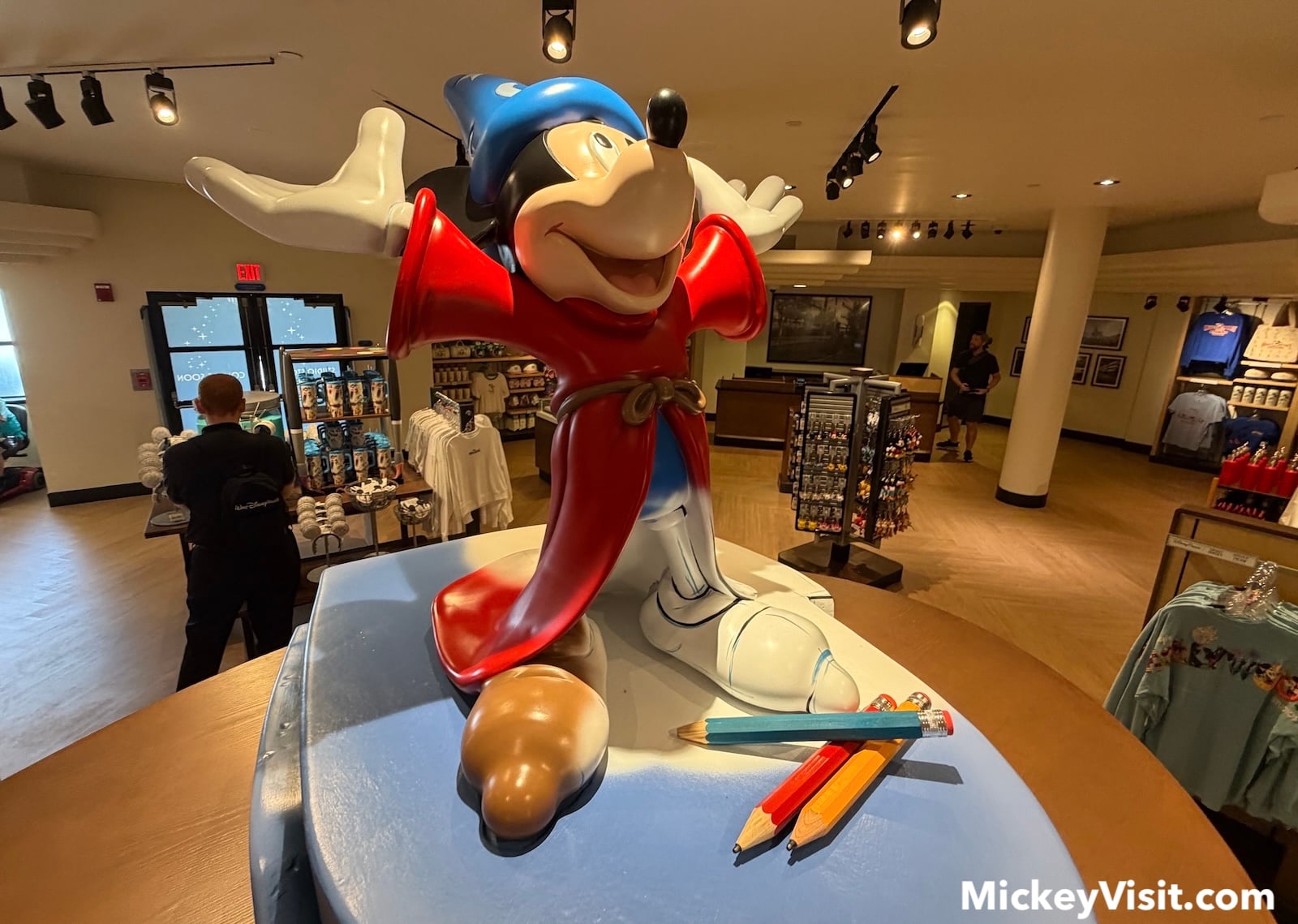Statue of Sorcerer Mickey mouse