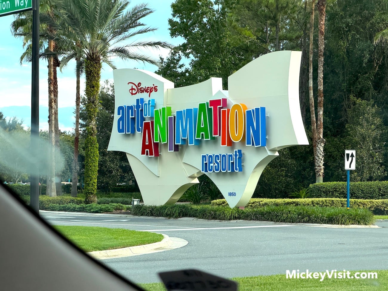 art of animation entrance