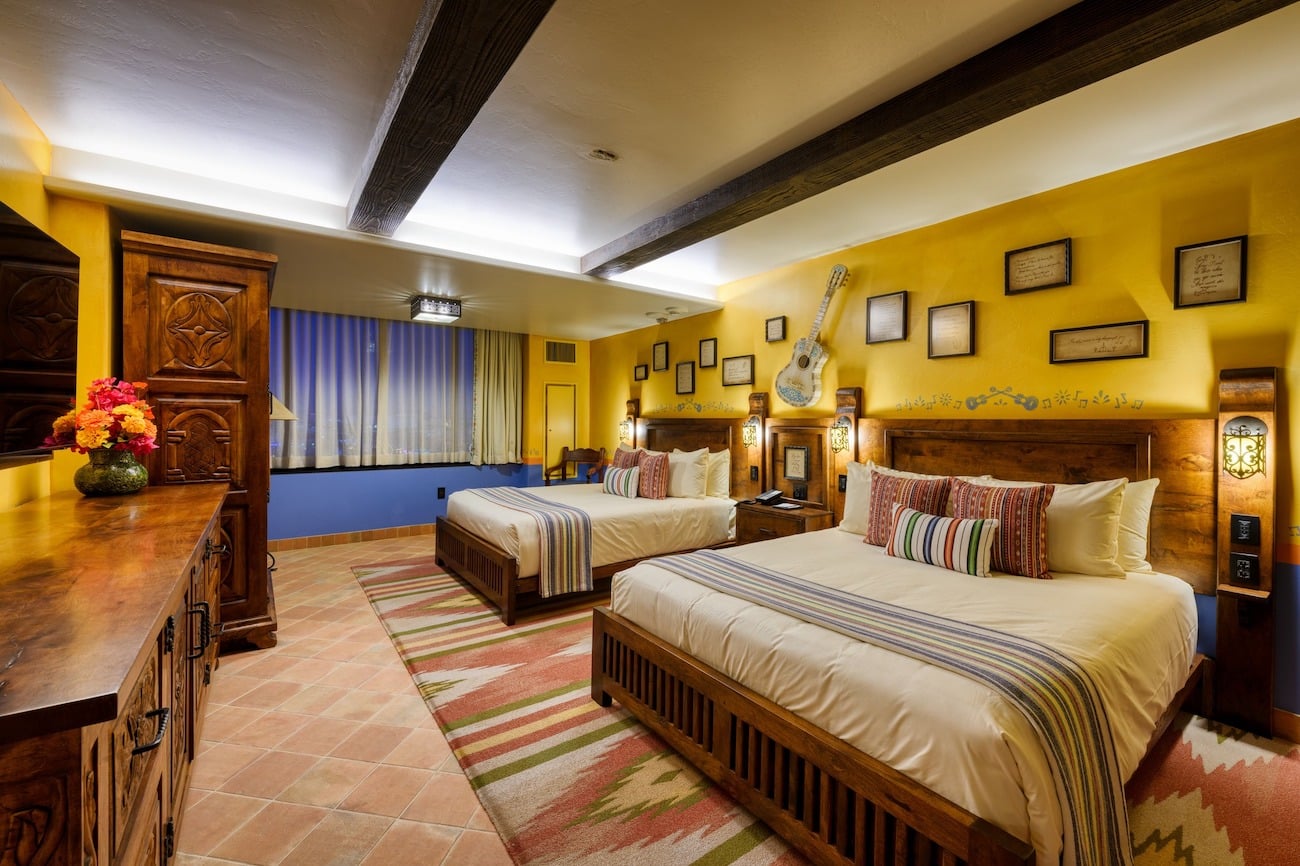 disneyland pixar place hotel coco suite
