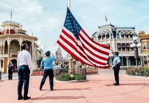 disney flag retreat magic kingdom