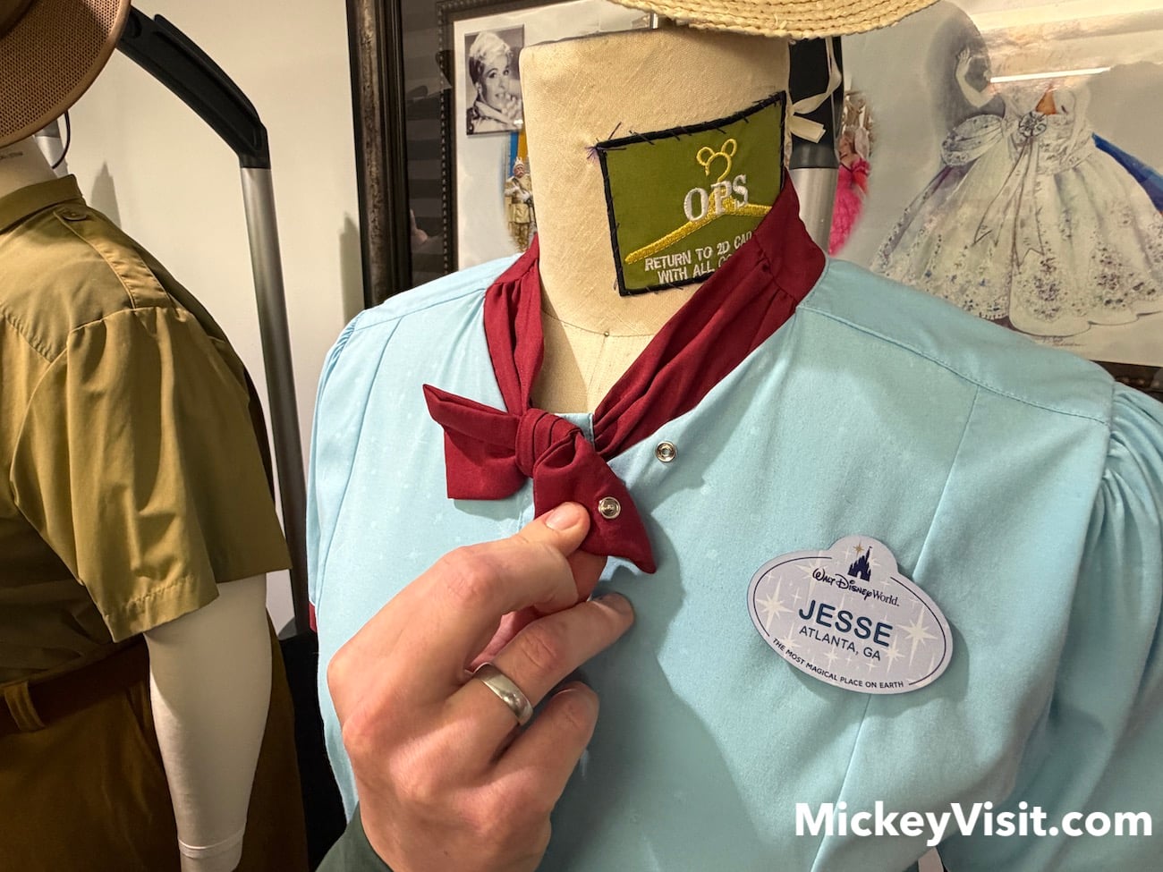 cast member costume entrance gate