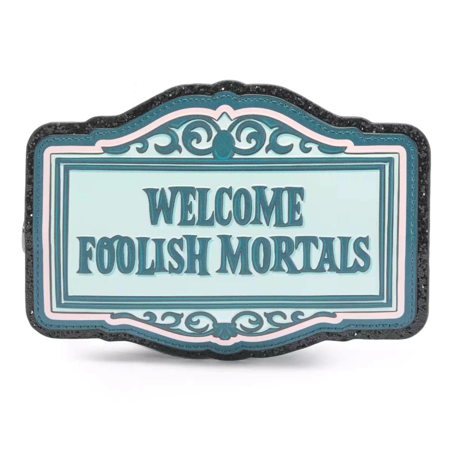 Welcome Foolish Mortals zip pouch