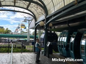 disney skyliner station at epcot