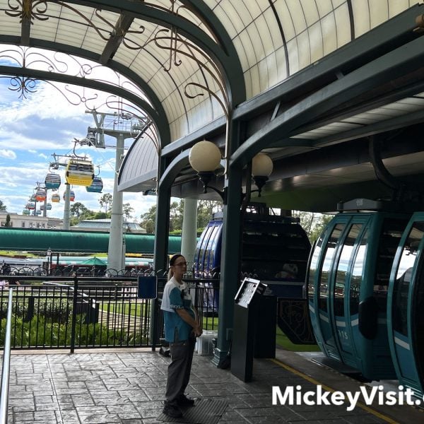 disney skyliner station at epcot