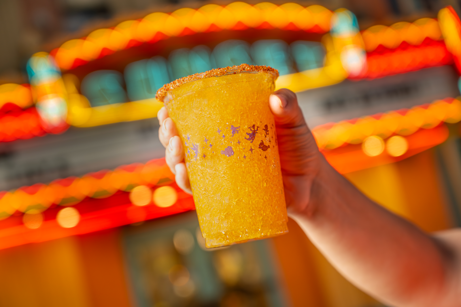 Yellow Golden Frozen Flame slush