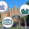 Haunted Mansion surrounded by new merchandise