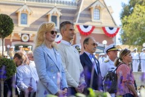 disneyland flag retreat