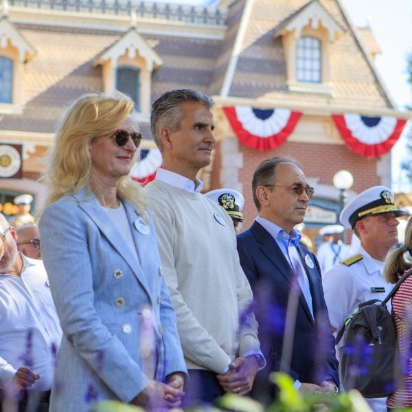 disneyland flag retreat