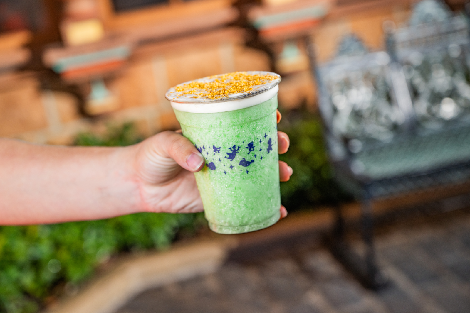 Green key lime dream frozen slush