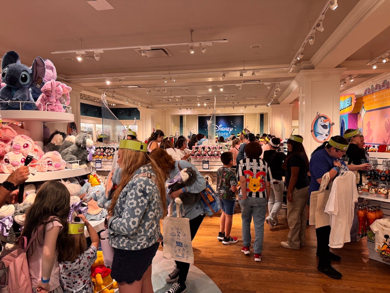 new disney store interior