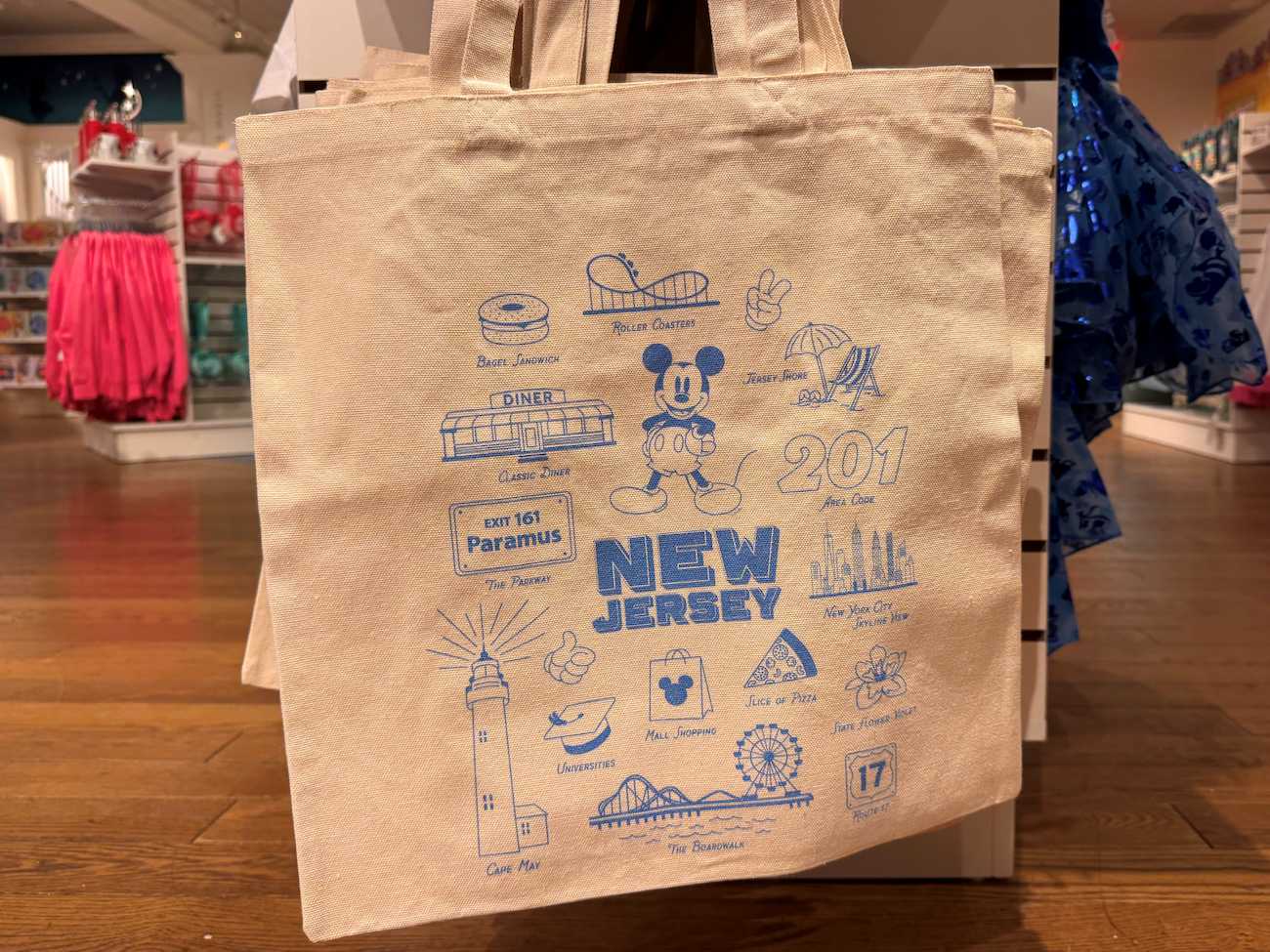 new jersey custom bag