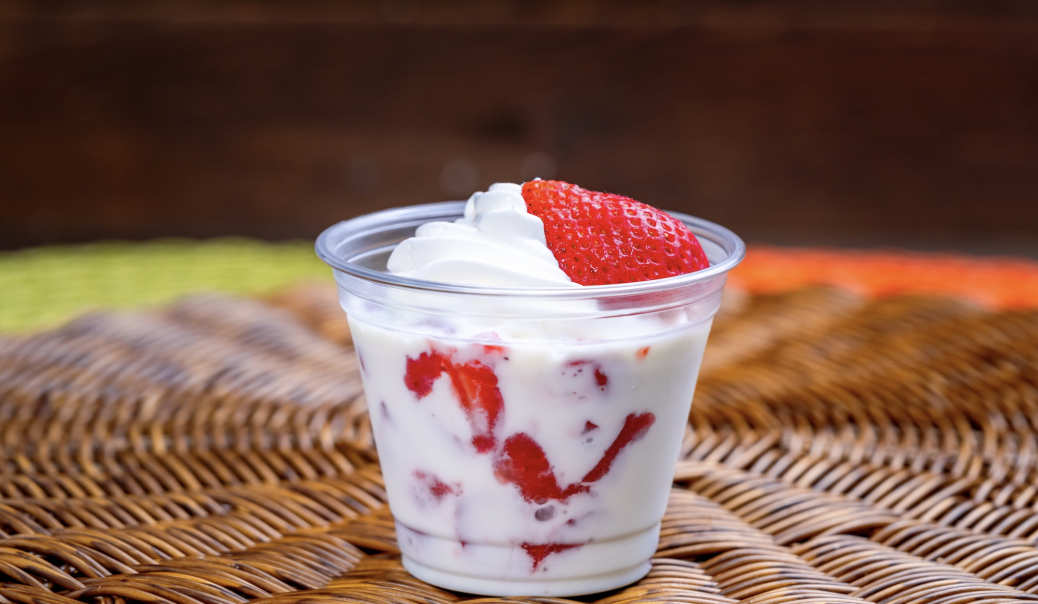 fresas con crema