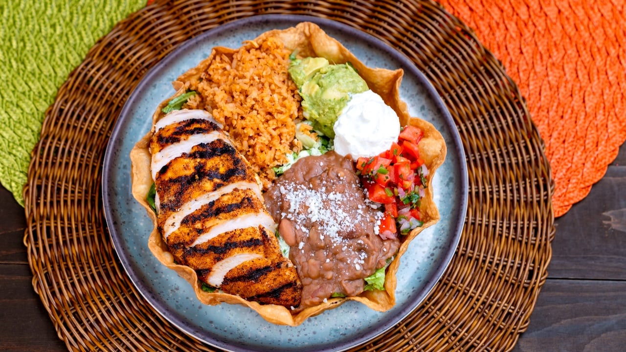Rancho taco plate