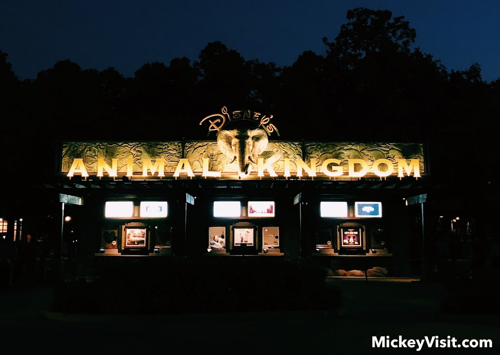 Disney's Animal Kingdom entrance sign