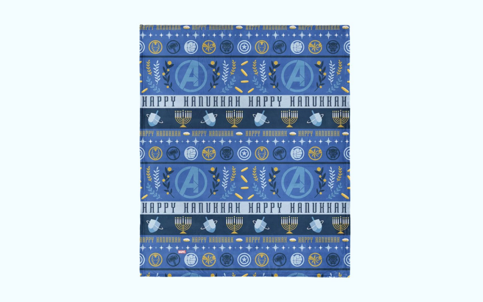 Avengers Hanukkah Blanket