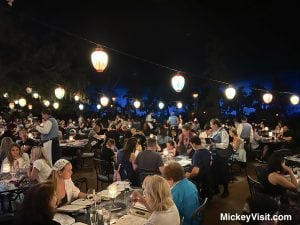 Blue Bayou tables Disneyland