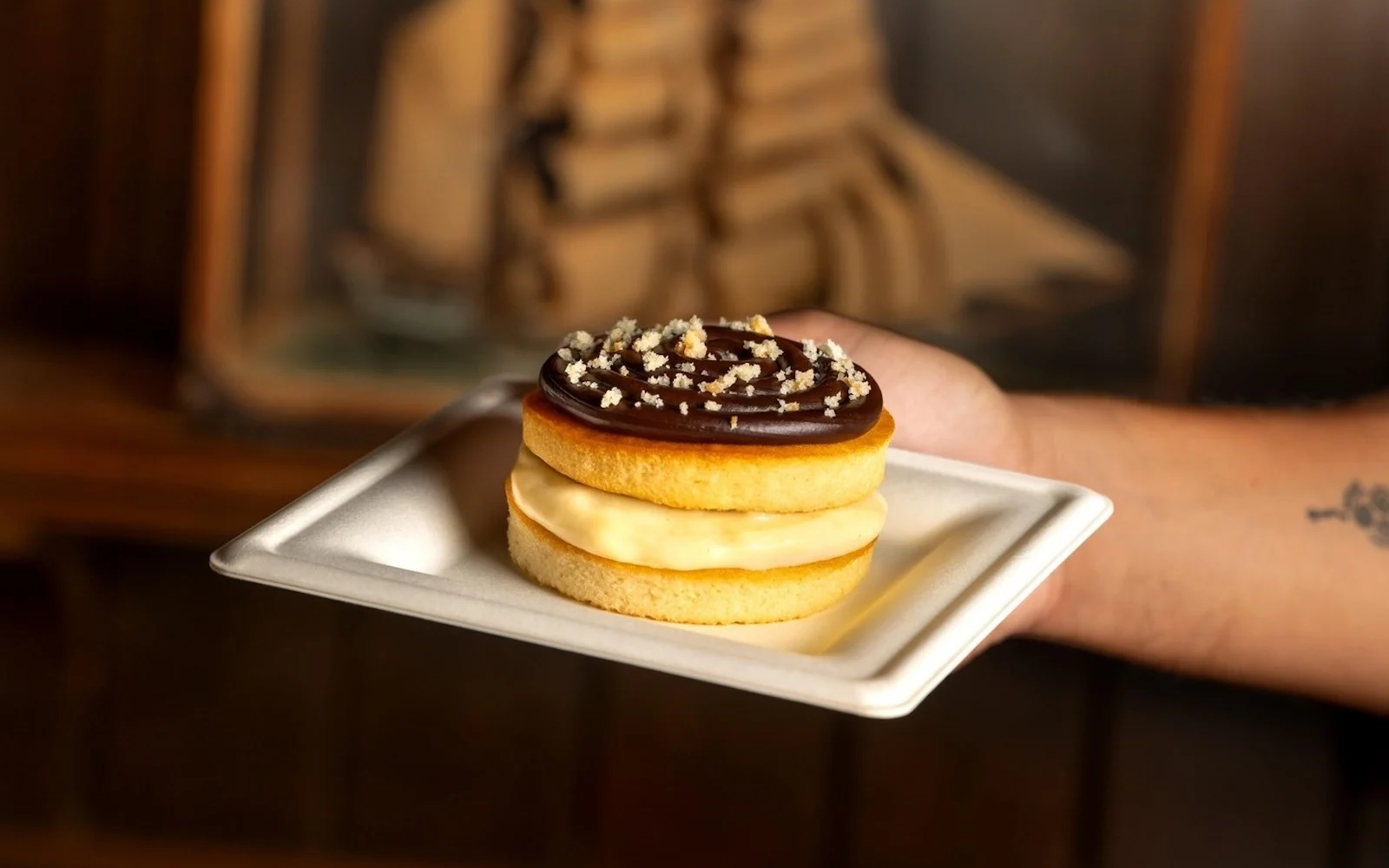 Columbia Harbour House Boston Cream Pie