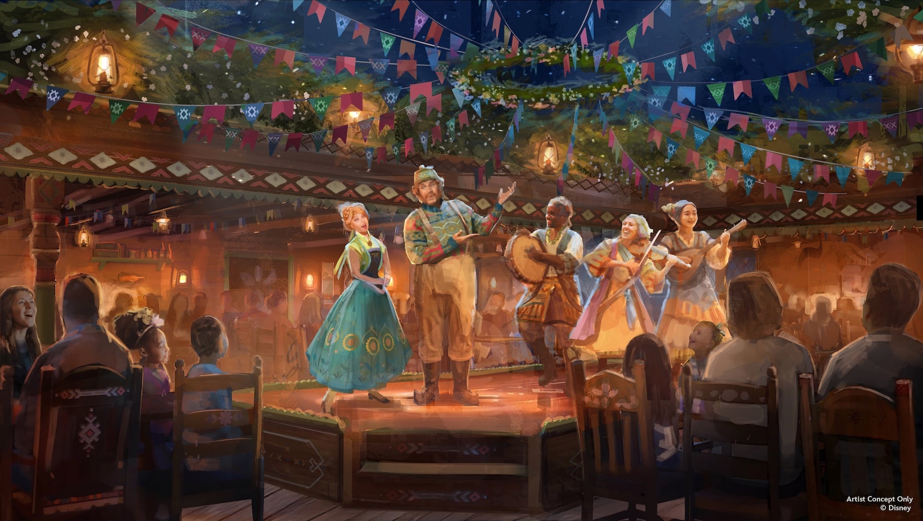 Disney Oaken Table