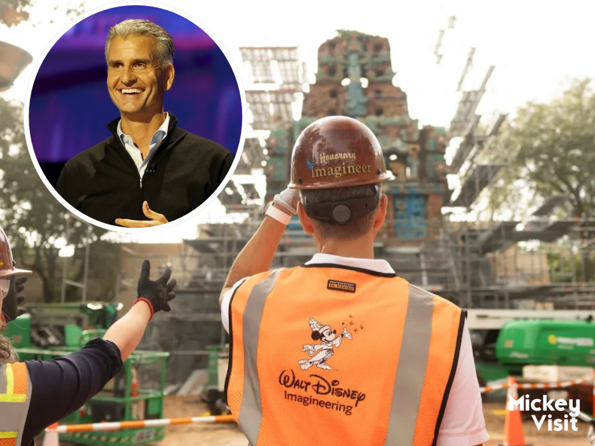 Disney CEO update construction
