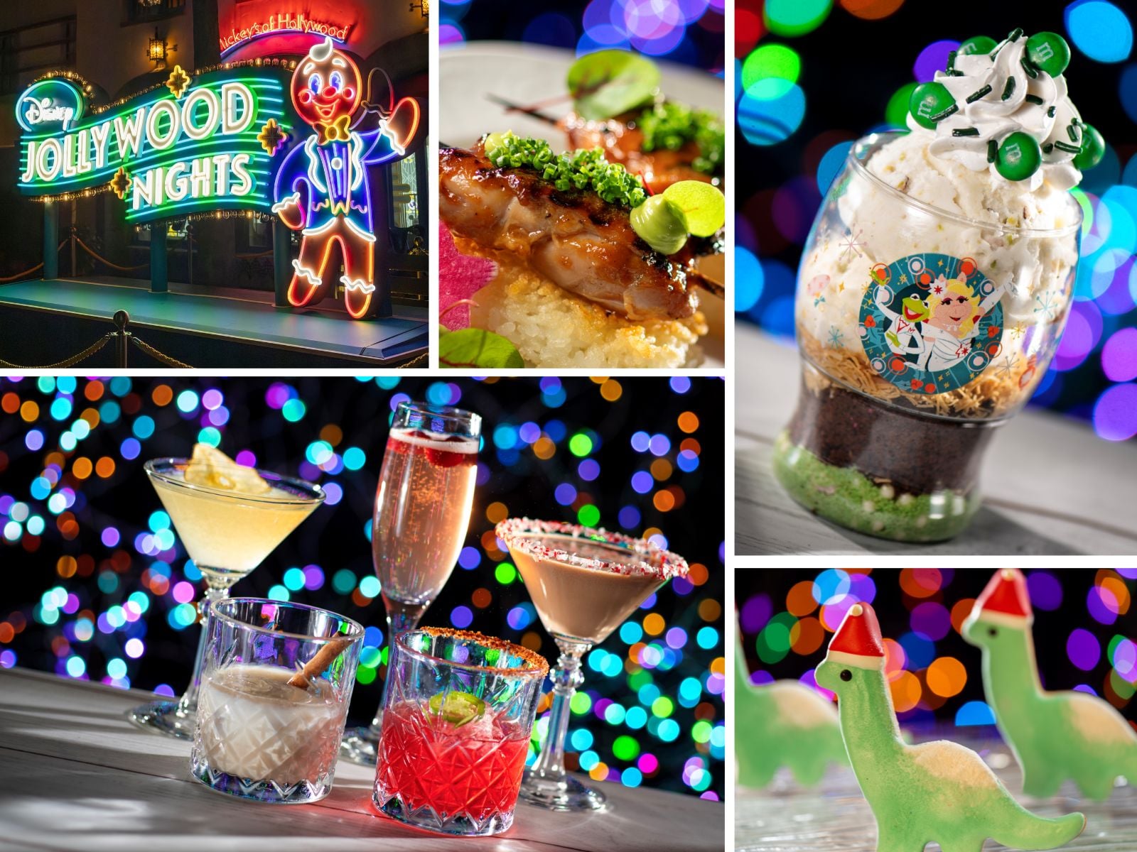 Disney World Announces Food and Beverage Guide For Jollywood Nights Christmas Party 2026