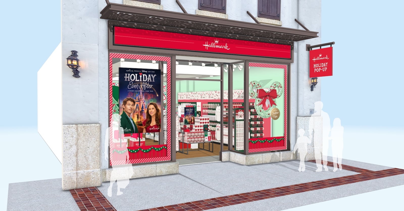 Concept art for store exterior