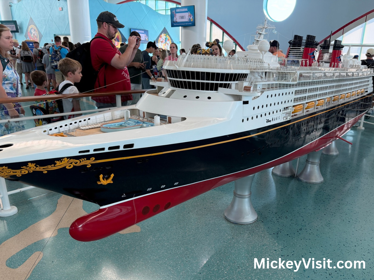 Disney Cruise Ship Model